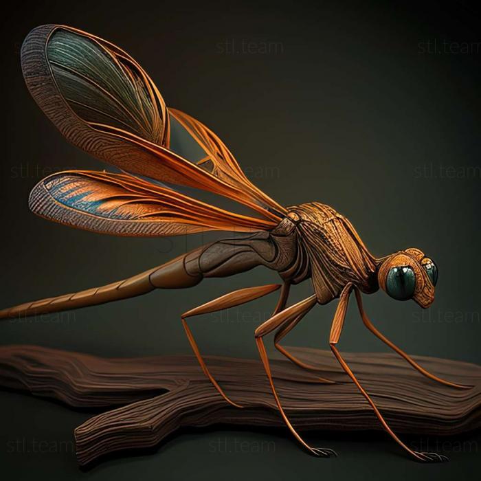 3D model Pseudagrion (STL)